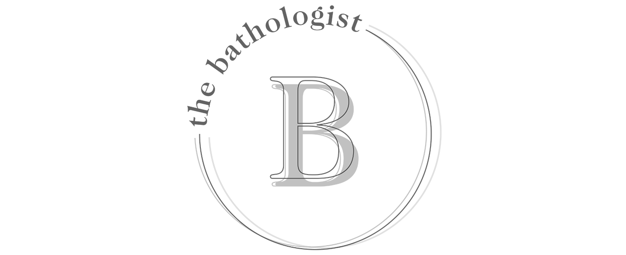 The Bathologist Logo The Bathologist Logo